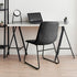 Levede 2x Dining Chairs Kitchen Table Black-2006733277083340807