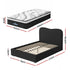 32cm Euro Top King Single Mattress 5-Zone and Artiss Boucle Bed Frame Set