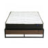 Giselle Double Mattress 16cm and Artiss Metal Bed Frame Set for Guest Rooms Studios