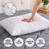 Giselle King 34cm Euro Top Pocket Spring Mattress with 2 Feather Down Pillows Set