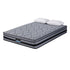 Giselle King 34cm Euro Top Pocket Spring Mattress with 2 Feather Down Pillows Set
