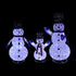 Christmas Lights 330 LED Fairy Light 3pcs Snowman Decorations Set