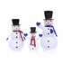 Christmas Lights 330 LED Fairy Light 3pcs Snowman Decorations Set