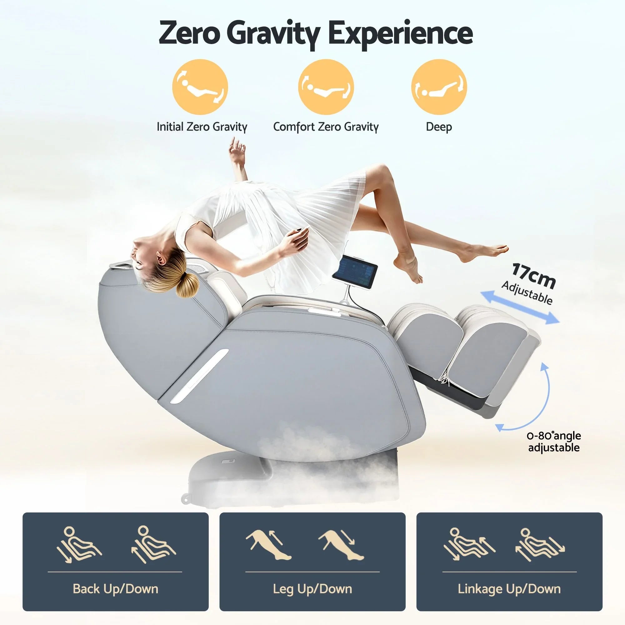 4D Massage Chair Electric Recliner Home Massager Gary