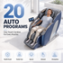 4D Massage Chair Recliner SL Track Full Body Zero Gravity AI Scan Melisa