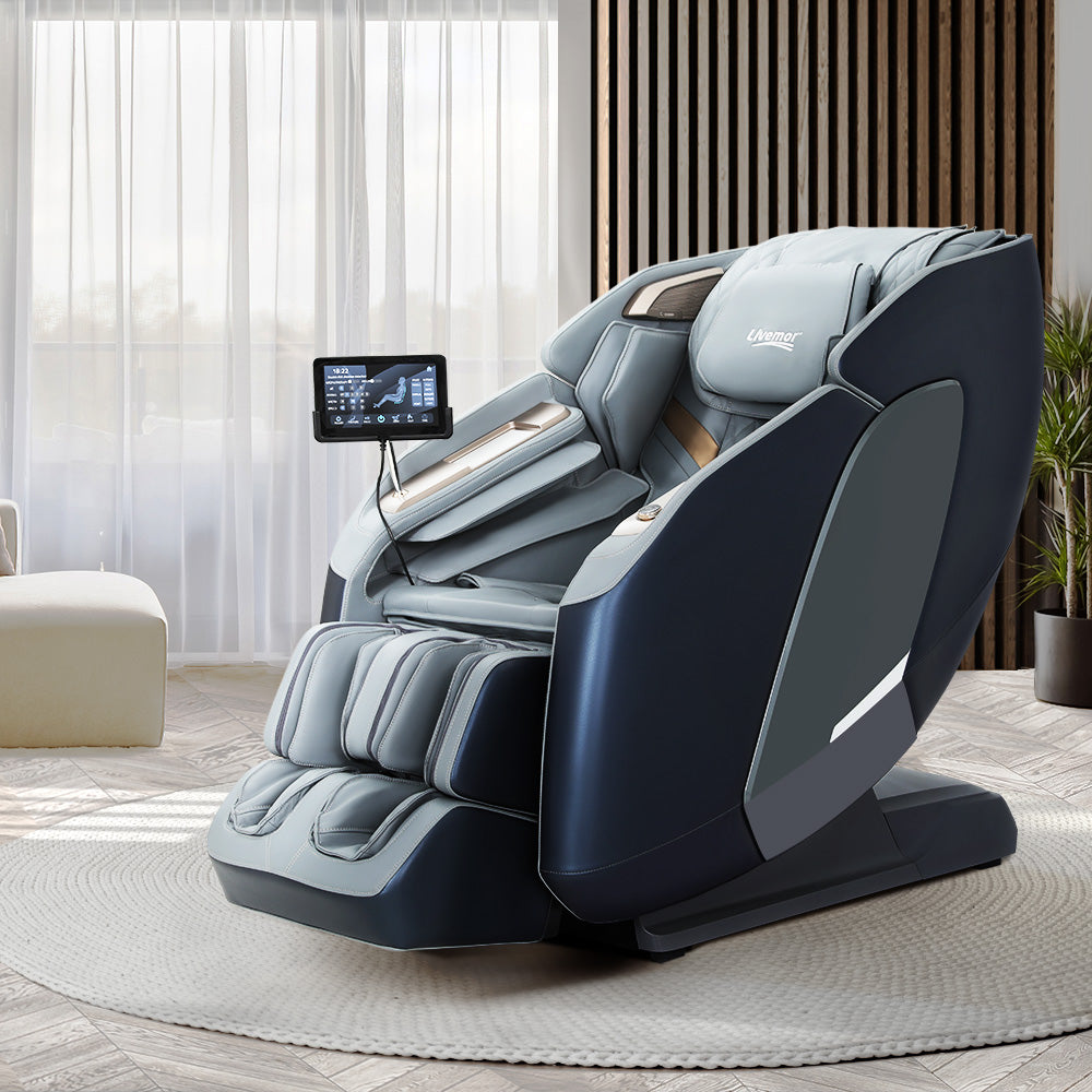 Livemor 4D Massage Chair Electric Recliner Double Core Mechanism Massager Melisa