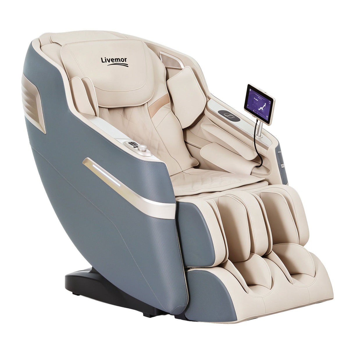 Elite 4D Massage Chair E1 Full Body Zero Gravity Recliner SL Track AI Body Scan