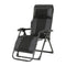 Electric Massage Chair Recliner Full Body Vibration Heat Foldable Black