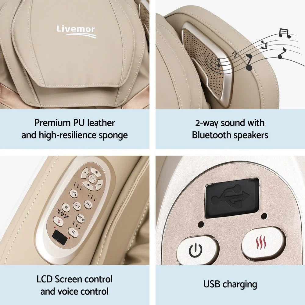Massage Chair Electric Recliner Home Massager 3D OLIN