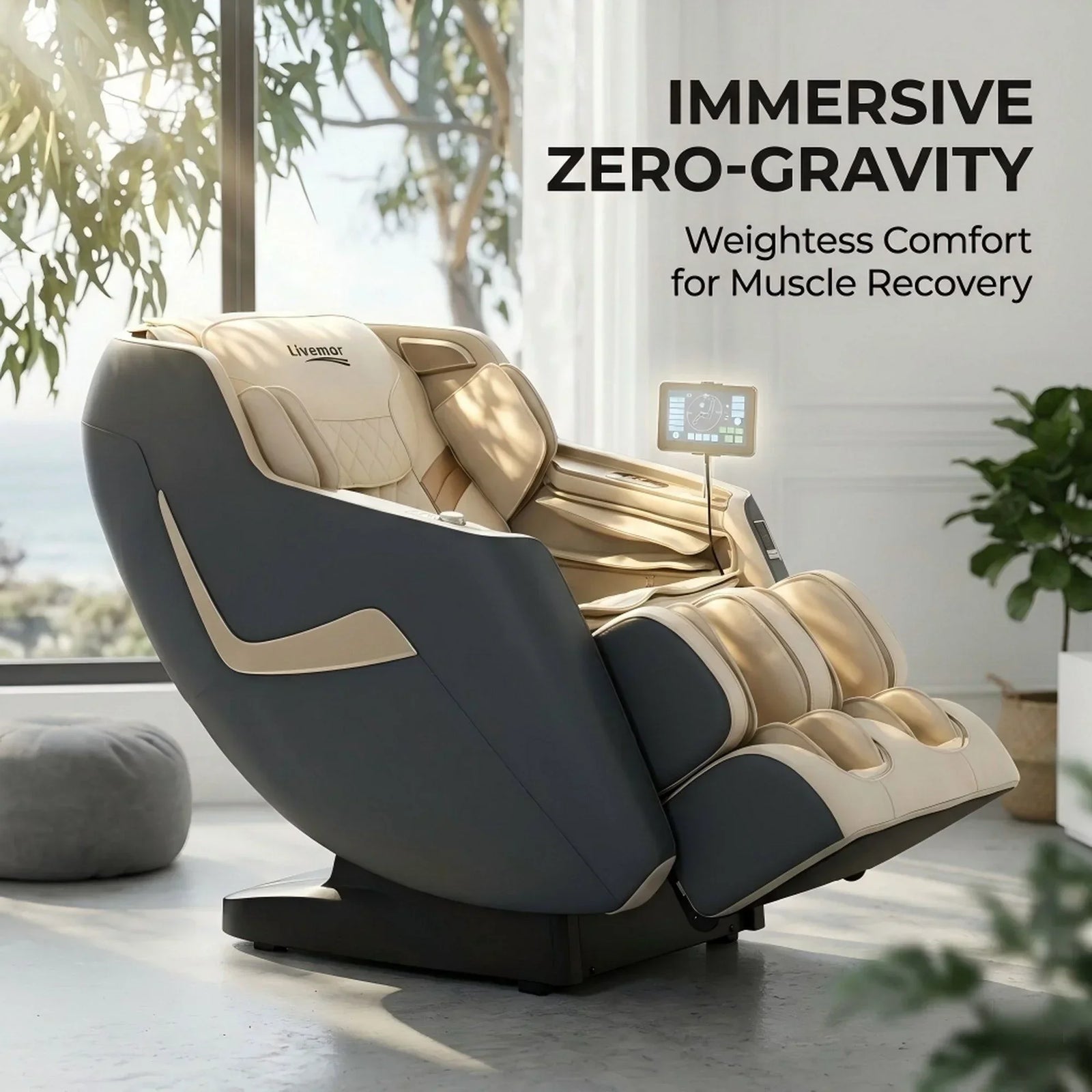 Massage Chair Electric Recliner Home Massager 3D Opal