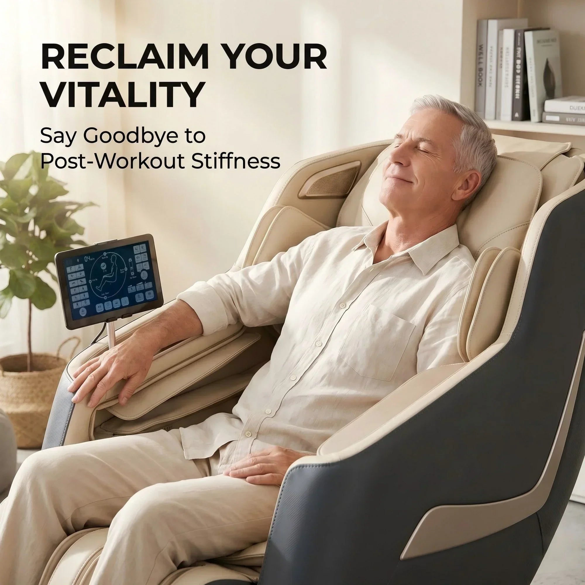 Massage Chair Electric Recliner Home Massager 3D Opal