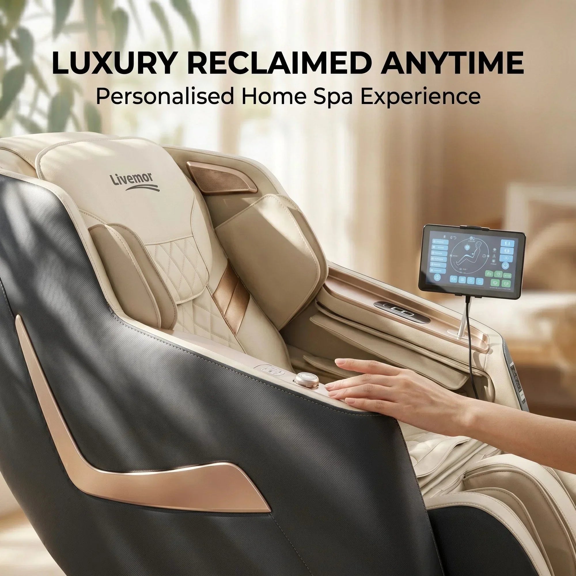 Massage Chair Electric Recliner Home Massager 3D Opal