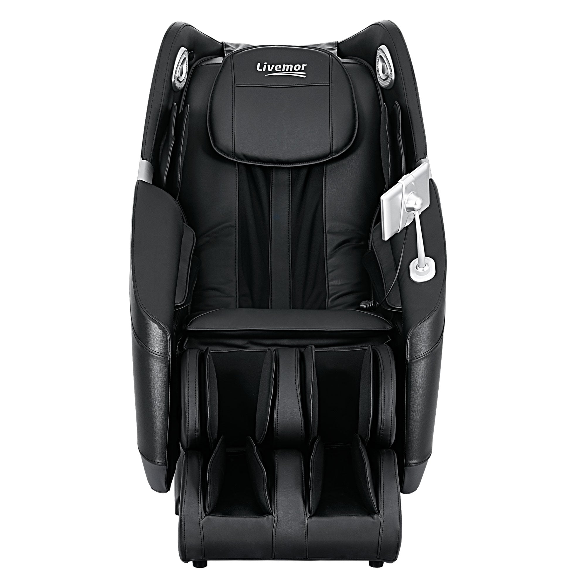 Flynn 3D Electric Massage Chair Zero Gravity Recliner Full Body Black