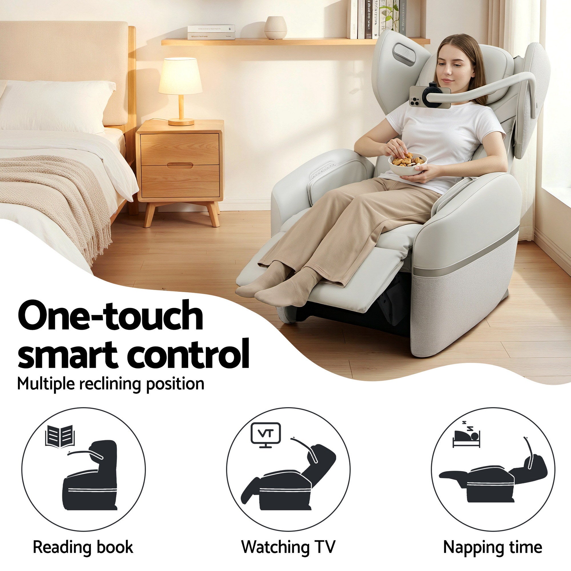 Massage Chair Electric Vibration Recliner Chair ZENO