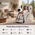 Livemor VEGA Full Body Massage Chair, Foot Roller, Heat & Airbag Compression