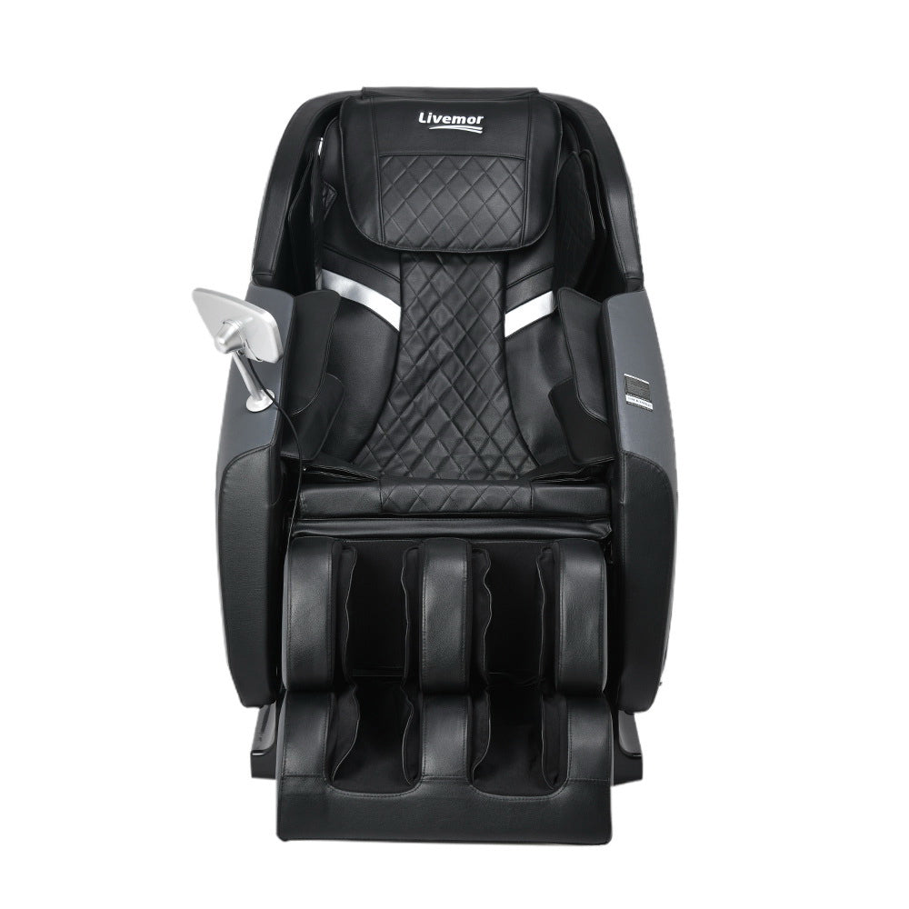 Zero Gravity Massage Chair with Heat Bluetooth Full Body Recliner Black