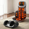 Full Back Massage Seat Cushion Heating With Kneading Foot Massagers