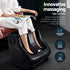 Full Back Massage Seat Cushion Heating With 360° Foot Massagers