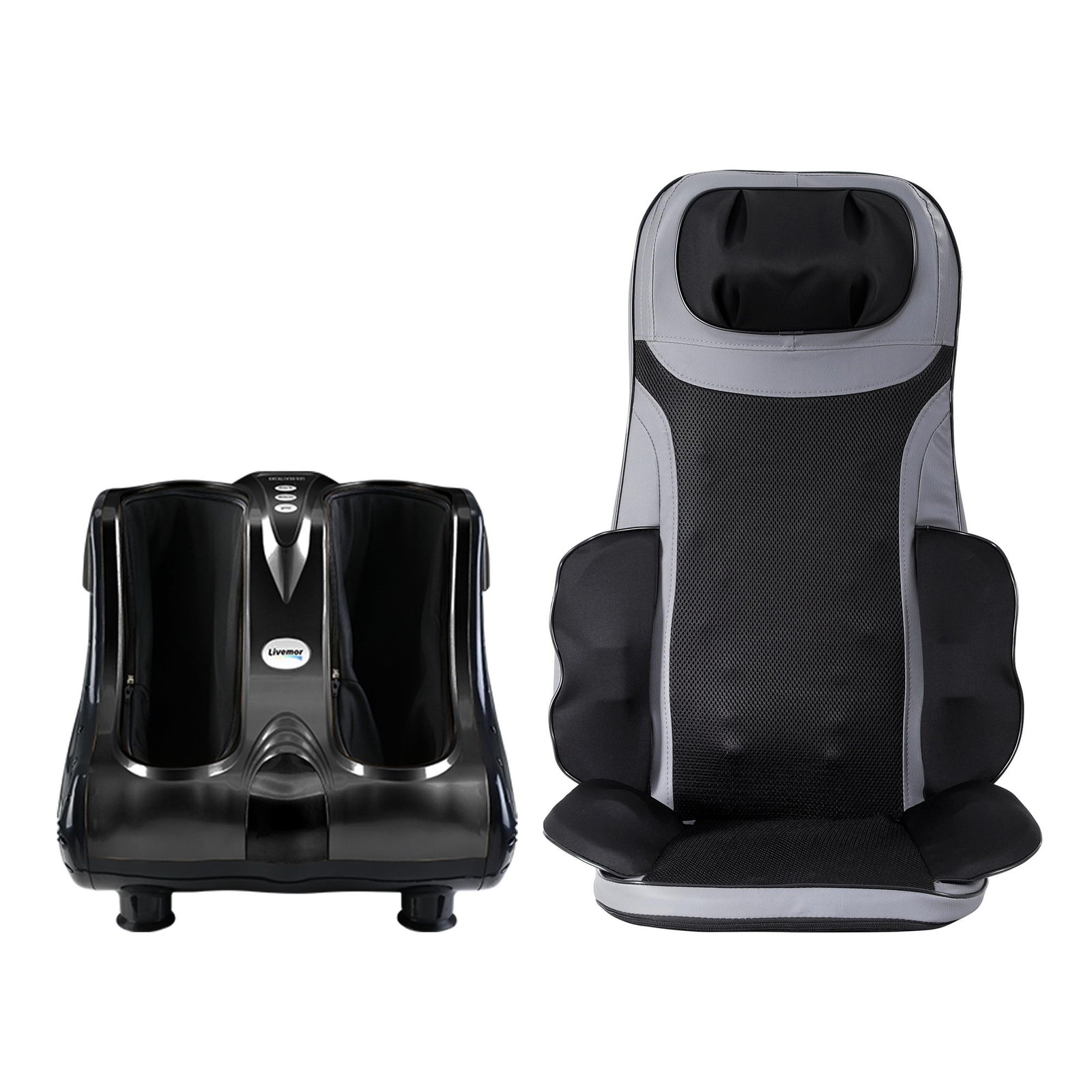 Massage Cushion Heating Massage Seats With Calf Foot Massager