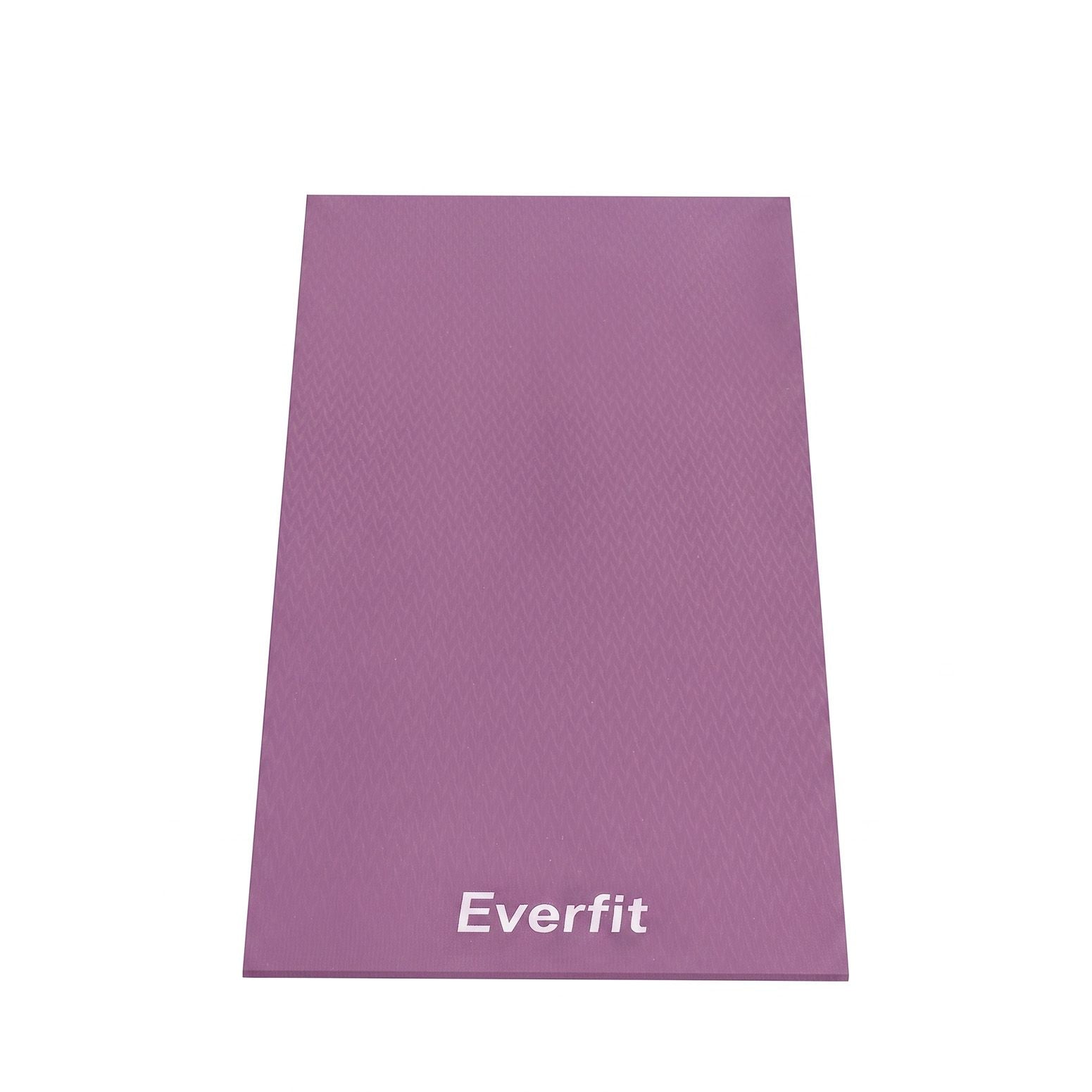 Everfit Exercise Equipment Mat 1.8M Treadmill Floor Rug Home Gym Fitness Purple