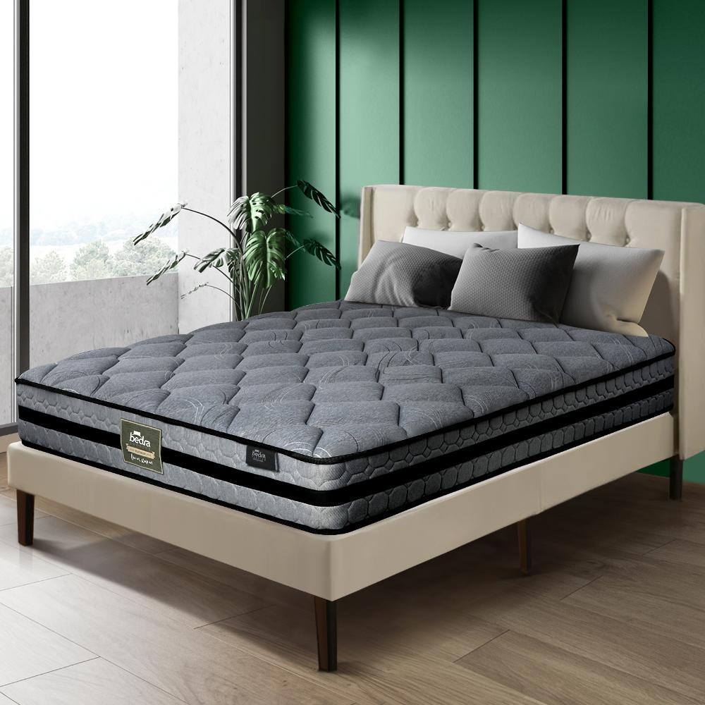 King Mattress 3D Mesh Fabric Foam Spring 22cm