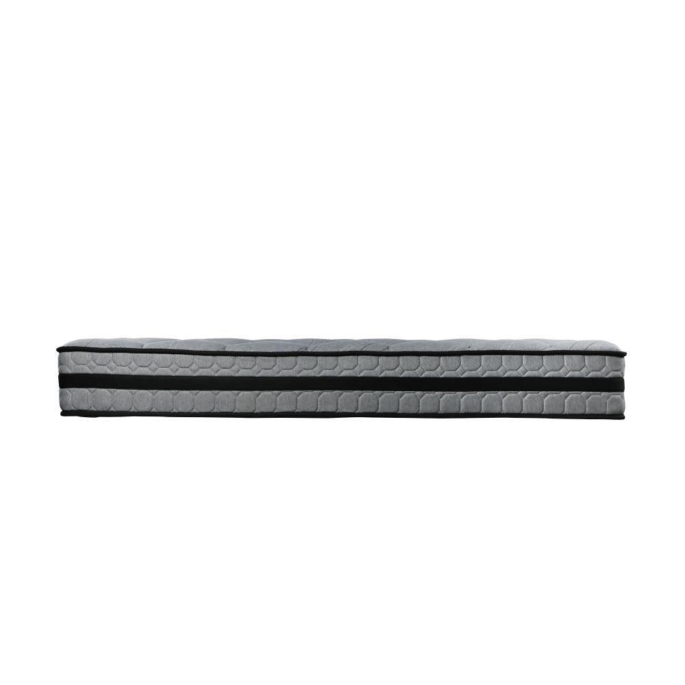 Queen Mattress 3D Mesh Fabric Foam Spring 22cm 7-zone