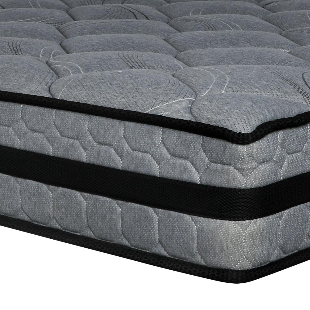 Queen Mattress 3D Mesh Fabric Foam Spring 22cm 7-zone