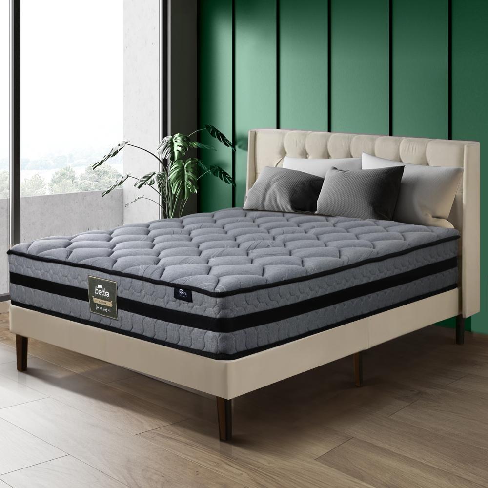 Single Mattress 3D Mesh Fabric Foam Spring 22cm 7-Zone