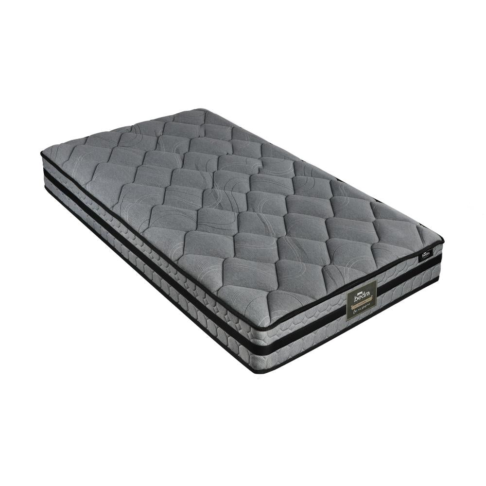 Single Mattress 3D Mesh Fabric Foam Spring 22cm 7-Zone