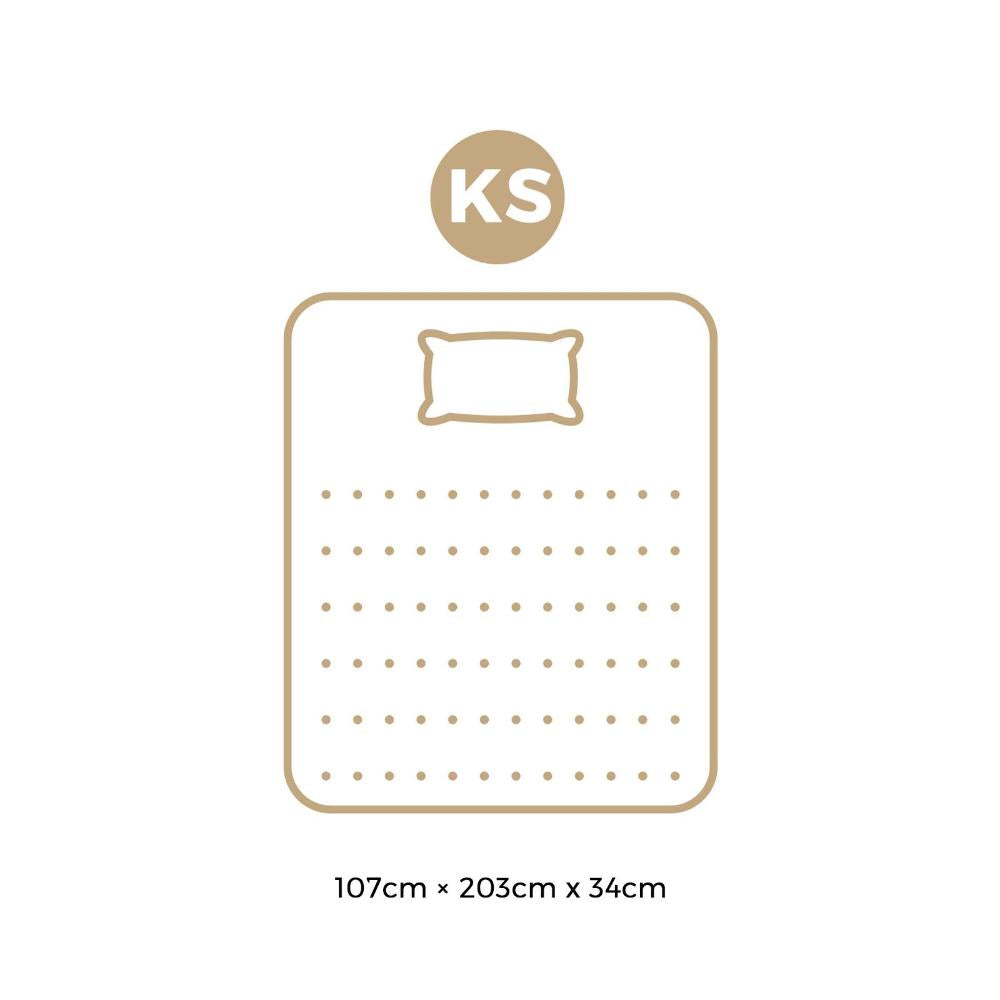 King Single Mattress with Cool Gel Pocket Spring 34cm