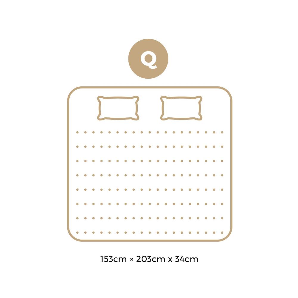 Queen Mattress with Cool Gel Pocket Spring 34cm