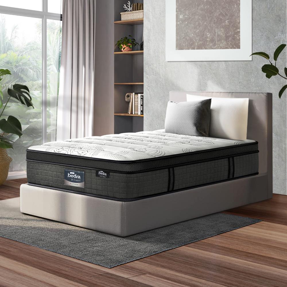 Latex Foam Mattress King Single 9-Zone Pocket Spring 34cm