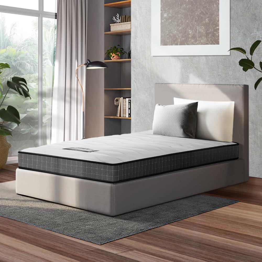 King Single Mattress Tight Top Bonnell Spring Foam 13CM