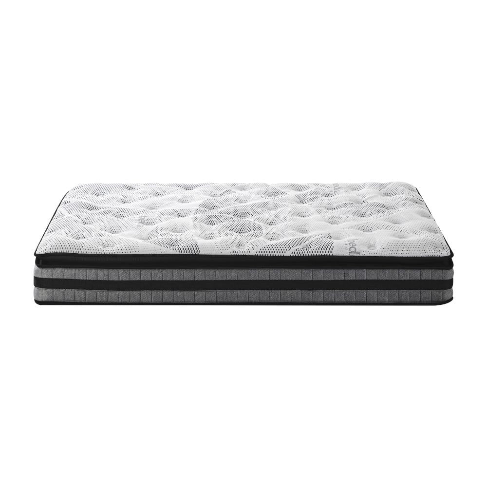 Double Mattress Cool Gel Foam Bonnell Spring Pillow Top 22cm