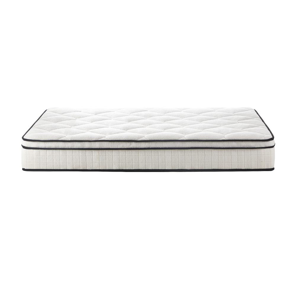 Boucle Double Mattress Memory Foam Pocket Spring Euro Top