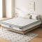 Queen Boucle Euro Top Mattress Memory Foam Pocket Spring Medium Firm