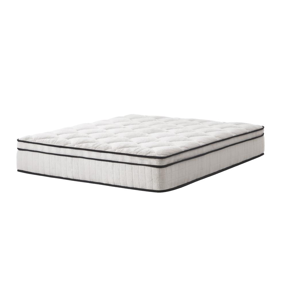 Boucle Queen Mattress Memory Foam Pocket Spring Euro Top