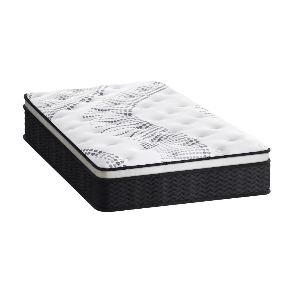 King Single Mattress Cool Gel Foam Euro Top Pocket Spring 22cm