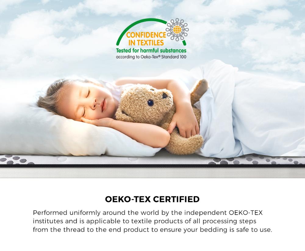 King Single Mattress Cool Gel Foam Euro Top Pocket Spring 22cm