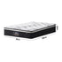 Single Mattress Cool Gel Foam Euro Top Pocket Spring 22cm