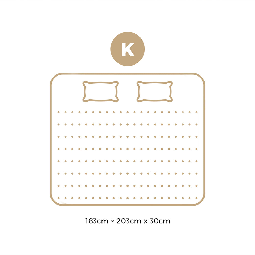 King Mattress Luxury Foam Pocket Spring 30cm