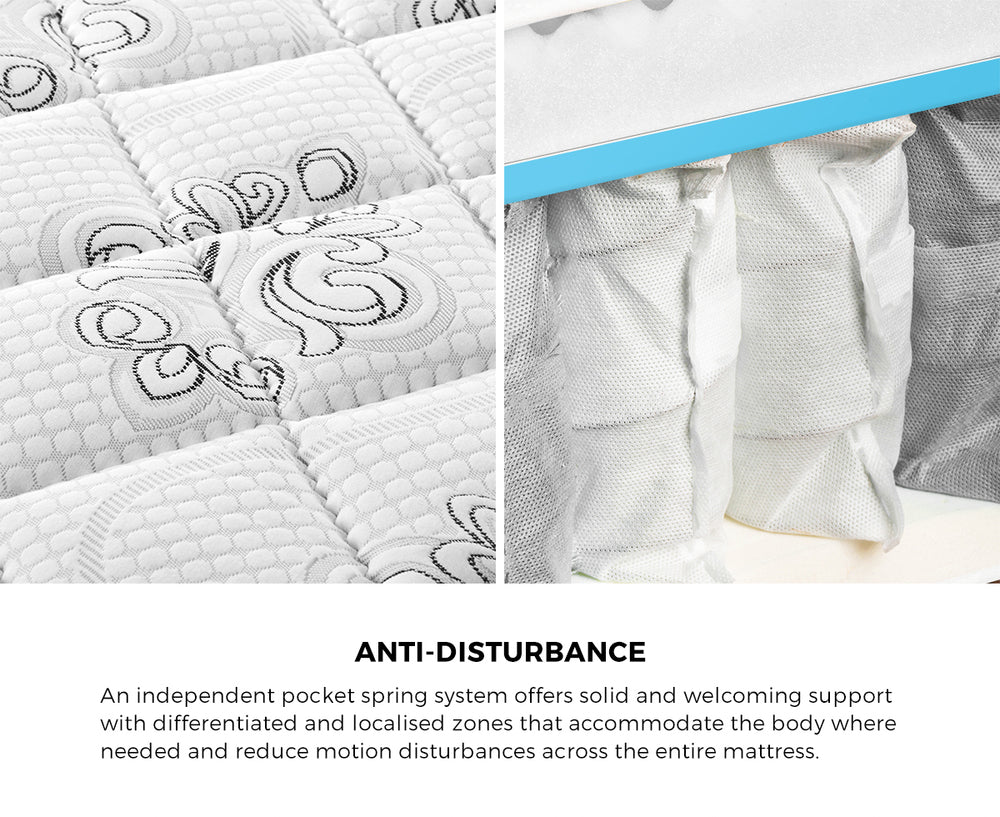 King Mattress Luxury Foam Pocket Spring 30cm