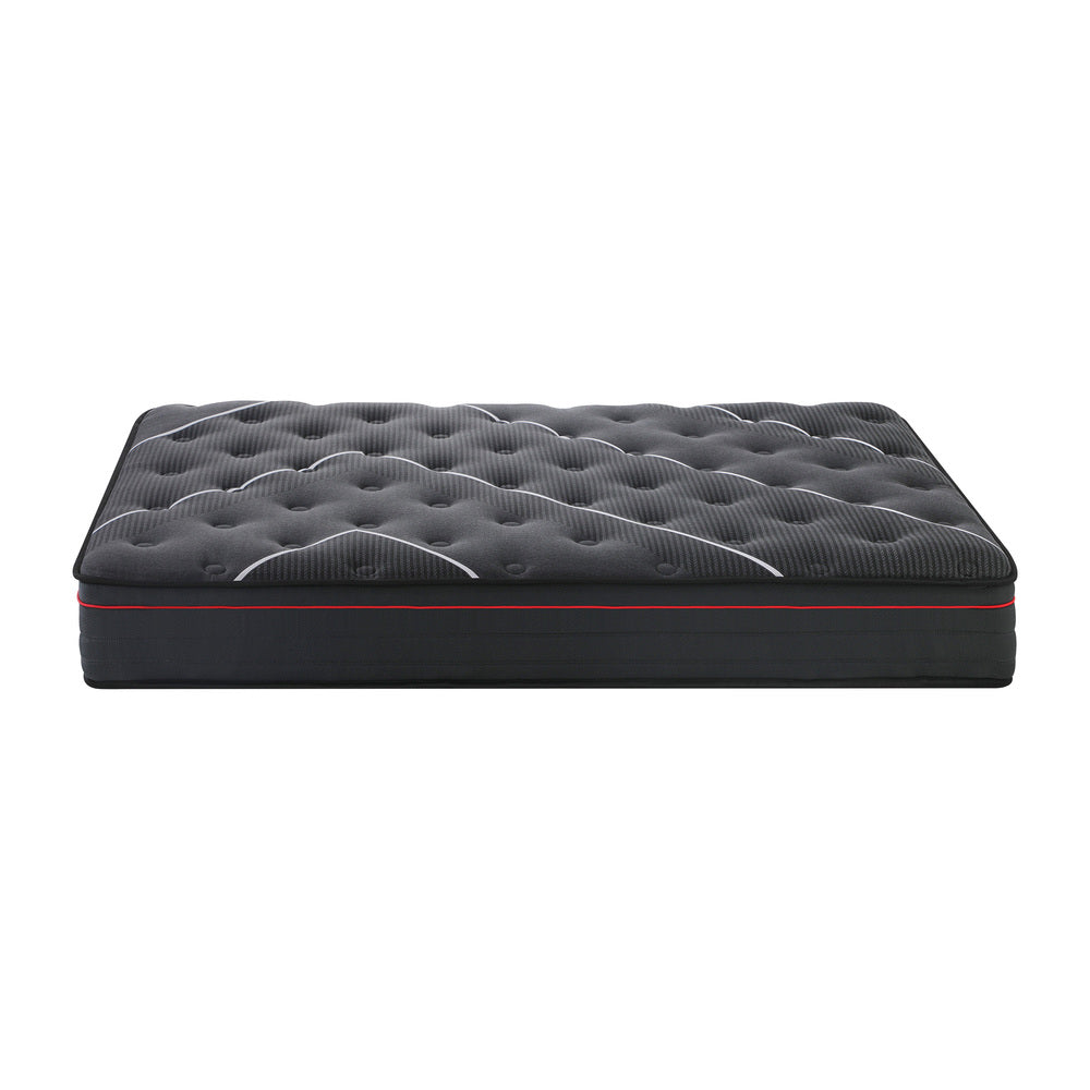 King Single Mattress Tight Top Cool Gel Foam Pocket Spring 22cm