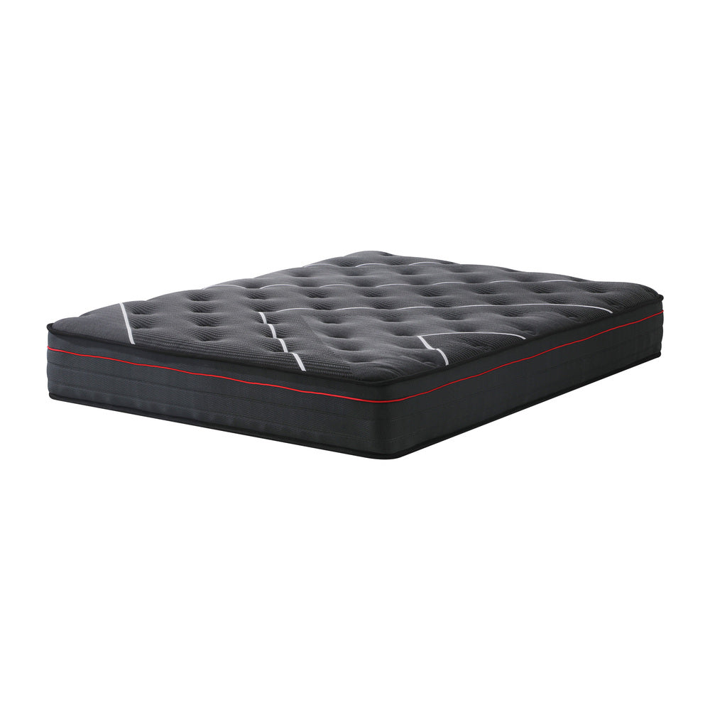Queen Mattress Tight Top Cool Gel Foam Pocket Spring 22cm