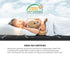 Queen Mattress Tight Top Cool Gel Foam Pocket Spring 22cm