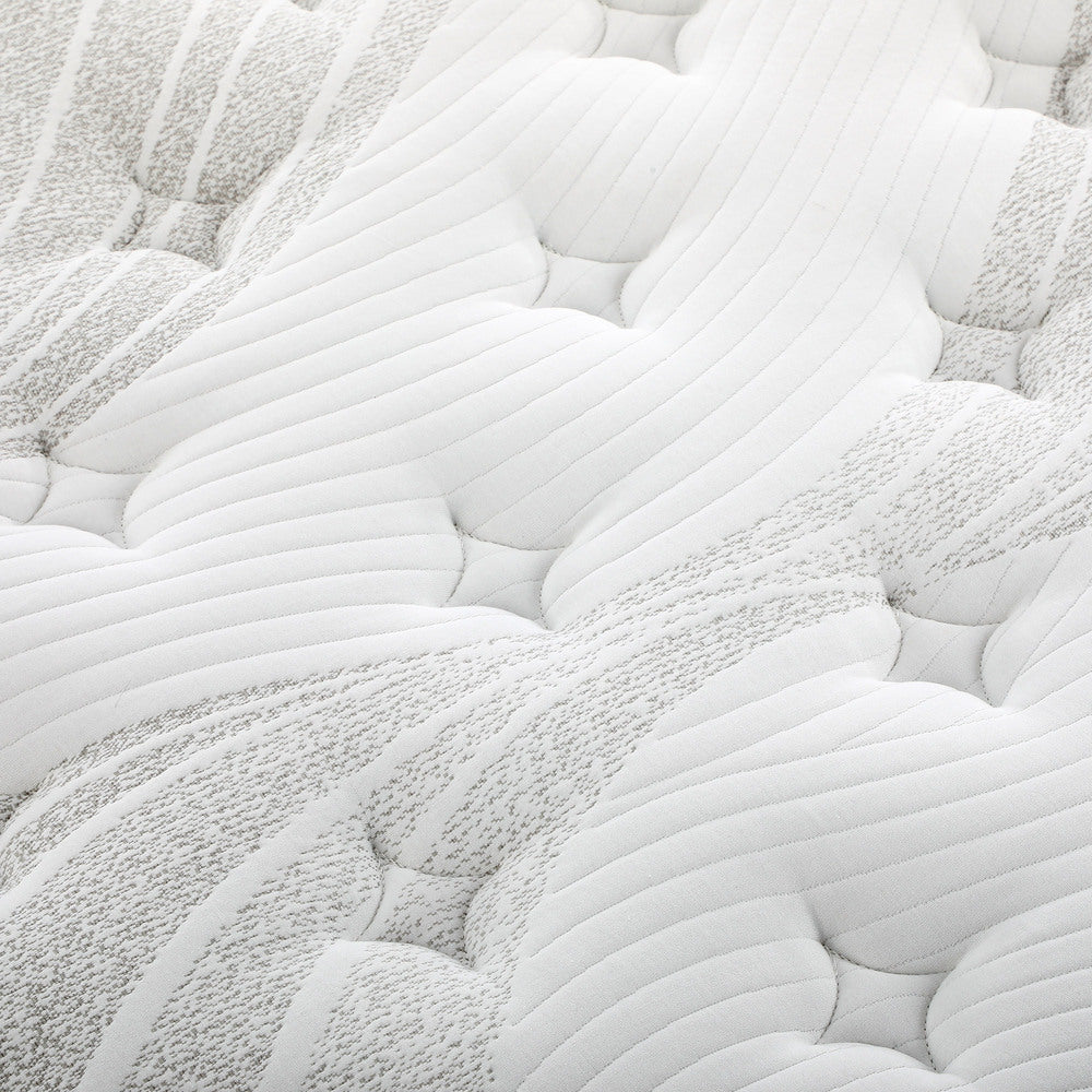 King Mattress Cool Gel Foam Pocket Spring 34CM with Pillows