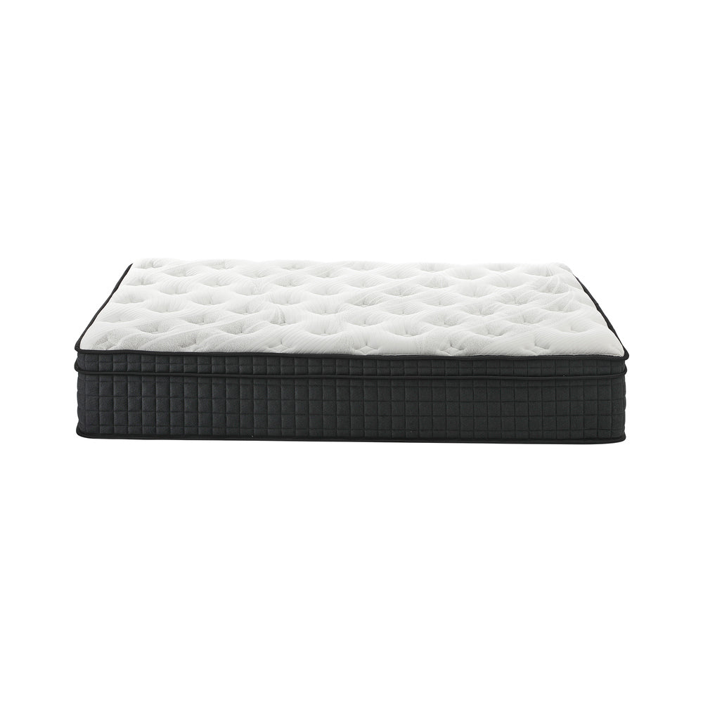 Bedra Queen Mattress Cool Gel Foam Pocket Spring 34CM with Pillows