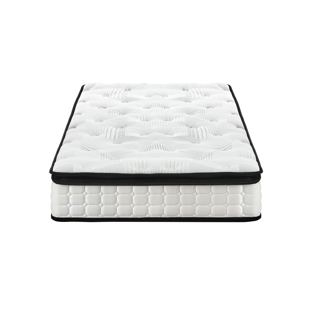 Bedra King Single Mattress 22CM Cool Gel Foam Bonnell Spring with Pillow