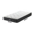 King Single Mattress Bonnell Spring Tight Top 21CM
