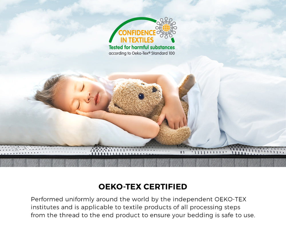 King Mattress 5 Zone Pocket Spring Cool Gel Foam Medium Firm